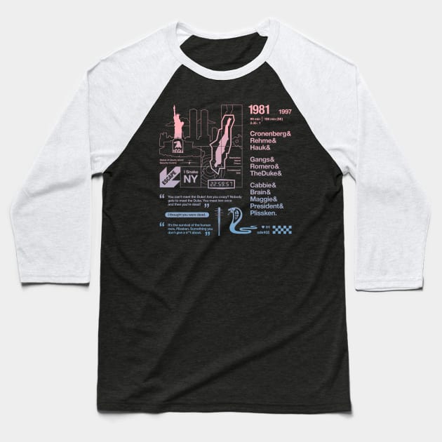 Ode 5 Baseball T-Shirt by heavyhand